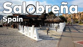 🇪🇦 Salobreña Costa Tropical Granada Virtual Tour Walk Andalucia Spain [upl. by Bela]