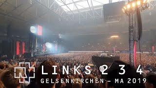 Rammstein LIVE Links 2 3 4  Veltins Arena Gelsenkirchen Germany 27052019 REMASTERED 4K [upl. by Humphrey]