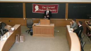 Harvard Federalist Society  The Senates Duty to Vote on Judge Garlands Nomination [upl. by Aeniah80]