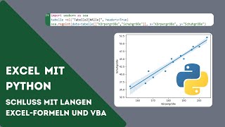 Excel amp Python  Schluss mit langen ExcelFormeln und VBA [upl. by Allyson407]