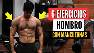 LOS MEJORES EJERCICIOS PARA HOMBRO CON MANCUERNAS [upl. by Isidoro]