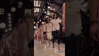 The Isabel Marant SpringSummer 2023 collection finale fashionbrand runwaycollection fashion [upl. by Zelde]