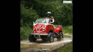 OffRoad Ready VW Bus ATV for the Adventurous Soul [upl. by Allemaj]