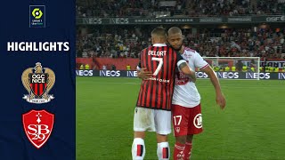 OGC NICE  STADE BRESTOIS 29 2  1  Highlights  OGCN  SB29  20212022 [upl. by Gyimah]