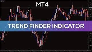 Trend Finder Indicator for MT4  OVERVIEW [upl. by Airottiv]