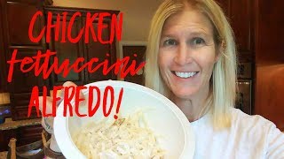 Keto Pasta anyone Chicken Fettucine Alfredo [upl. by Nylodam]