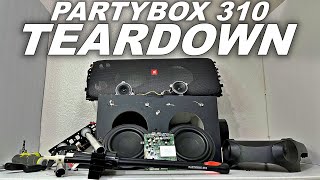 JBL PARTYBOX 310 COMPLETE TEARDOWN [upl. by Sieracki]