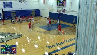 Roslyn vs Plainedge  Boys JV Basketball [upl. by Anirbac]