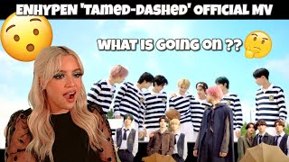 REACTION ENHYPEN 엔하이픈 TamedDashed Official MV [upl. by Anaugal]