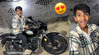 Zeeshan Splendor Bike Chalane Ke Liye Zid Kar Raha 😧 Ab Ky Kare [upl. by Gannes]