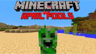 Prepare for Minecrafts Epic April Fools Update [upl. by Alletnahs]