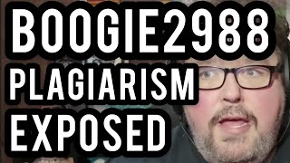 Boogie2988 Plagiarism Scandal of TheTalentlessWriter EXPOSED [upl. by Flosi]