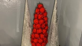 CÓMO HACER PINITOS NAVIDEÑOS  DIY  IDEAS PARA DECORAR EN NAVIDAD [upl. by Jessamine]