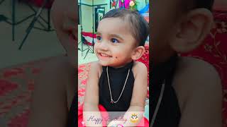 Happy Birthday Aqsa Samrin 🎂♥️🎉 birthday cutebaby music [upl. by Atirahs]