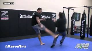 UFC heavyweight leg kicks reporter [upl. by Savart223]