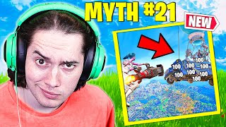 I Busted EVERY Season 4 Myth in Fortnite [upl. by Bunny]