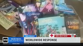 Folsom woman gets global response for Maui book drive [upl. by Itsirhc]