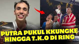 KERAS🔥Putra Abdullah vs Kkungke Byon 4  Putra Pukul Kkungke Hingga TKO Di Ring Pada Ronde ke4 [upl. by Enelcaj760]