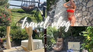 THE NITRODI WATER  Ischia  Italy  Relieve your gastritis fast 🫶 [upl. by Ahsenak]