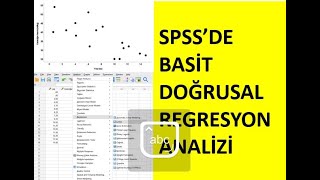 BASİT DOĞRUSAL REGRESYON ANALİZİ [upl. by Robbins]