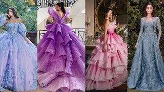 prom gown  tulle gown  partywear evening dress [upl. by Hama]