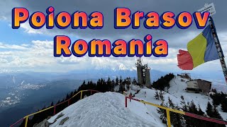 Poiana Brasov Ski Mountain Resort in Transylvania Romania [upl. by Lidstone]