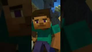 Alex killed witch ☠️ herobrine safe big Monsters is😅 aliveshortsfeedminecraftgaming [upl. by Hannahsohs]