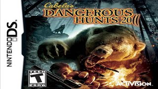 Cabelas Dangerous Hunts 2011 DS Gameplay [upl. by Nosreh]