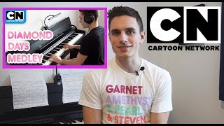 Steven Universe Diamond Days  Piano Medley  NOW on Cartoon Network [upl. by Altaf]