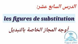 الدرس 17 Les figures de substitution La métonymie La synecdoque La périphrase [upl. by Revolc]