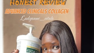 Honest Review Advanced Clinicals Collagen Lotion  Is it Worth the Hype [upl. by Mose]