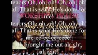 What Hes Done For Me by James Hall and Worship amp Praise [upl. by Adiasteb]