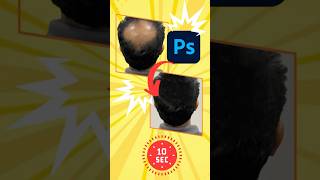 Hair f growth with photoshop 😜🔥 creative tutorial photoshop ankitgraphixx [upl. by Oah]