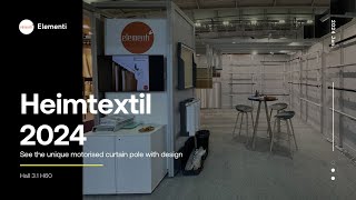 Heimtextil 2024 and Elementi [upl. by Corabel]