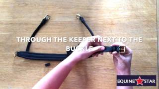 How to put together a Crank Noseband [upl. by Adlemy440]