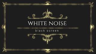 white noise black screen for sleep and study and focus [upl. by Choong857]