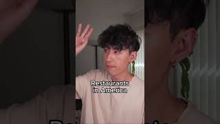 Restaurants in Japan vs Restaurants in America [upl. by Methuselah]