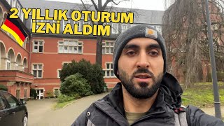 Almanyada Oturum İznimi Nasıl Uzattım  Yüksek Lisans [upl. by Dworman]