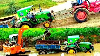 Tractor FaceOff John Deere 5045D vs Mahindra 475 DI [upl. by Ellwood833]