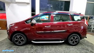 Mahindra Marazzo M2 2020  BS6 Marazzo 2020 Base Model  Interior and Exterior  Reallife Review [upl. by Shipley]