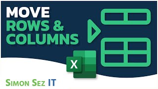 How to Move Rows and Columns in Excel [upl. by Anirdna]