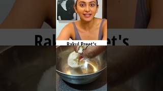 Rakul preet ki secret DIY face mask🥰 for glowing skin shortsyoutubeshorts skincare bollywoodtip [upl. by Eenafets225]