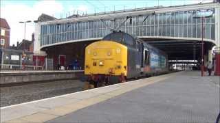 37402 and 37609 on The Clay Box 220214 [upl. by Elem]