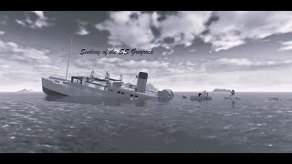 Sinking of the SS Greyrock [upl. by Copeland]