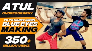 Blue Eyes Dance Rehearsal Yo Yo Honey Singh I Atul Jindal Choreography I BigDanceCentre [upl. by Aprile]