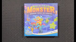 Math Path Monster How to Play and Review [upl. by Ursas810]