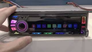 12V Single DIN Car MP3 Player [upl. by Ynetsed]