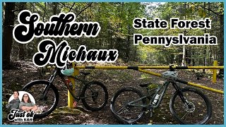 Mountain Biking 9212024 Michaux  4 LogsThe FearLoam Ranger [upl. by Anawd649]