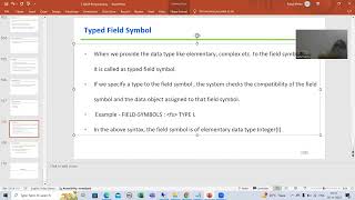 123  ABAP Programming  Field Symbols  Introduction [upl. by Trace438]