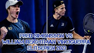 Fred Simonsson  William Rejchtman Vinciguerra Highlights Elitserien 2023 [upl. by Yclehc]